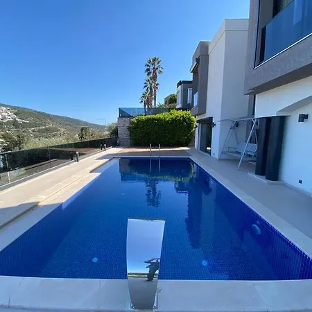 Villa Sleeps 6, W/ Private Pool And Modern Design - Awz 302 Bodrum